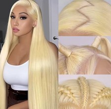 20” Blonde Straight Lace