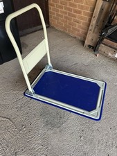 Folding Platform Trolley 150kg Capacity – Heavy Duty Steel Cart with Non-Slip