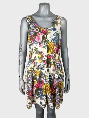 Vintage floral playsuit 8 - vintage,