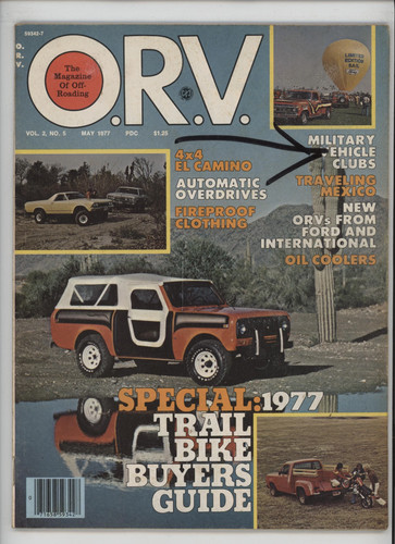 May 1977 4x4 - o.r.v., el