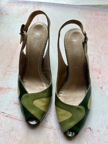 Green vintage style gabor - vintage-style,