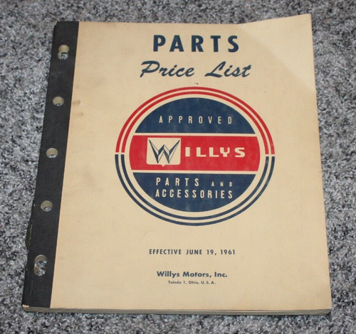 1961 willys jeep parts - 1961,