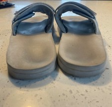 Worn womens slippers for size
