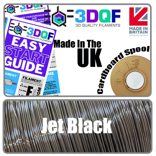 3dqf manufactured jet black - manufactured,