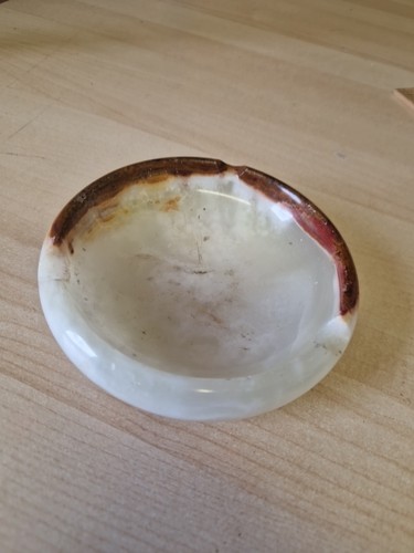 Vintage onyx ashtray - vintage,