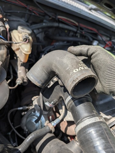 Volvo 940 turbo boost pipe - volvo,