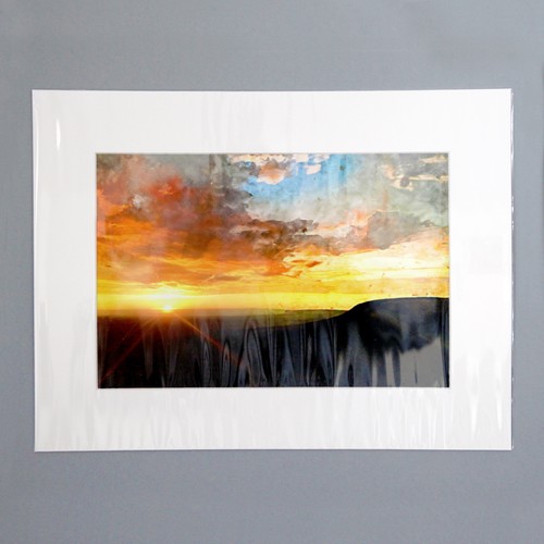 Mounted giclée art - art, a