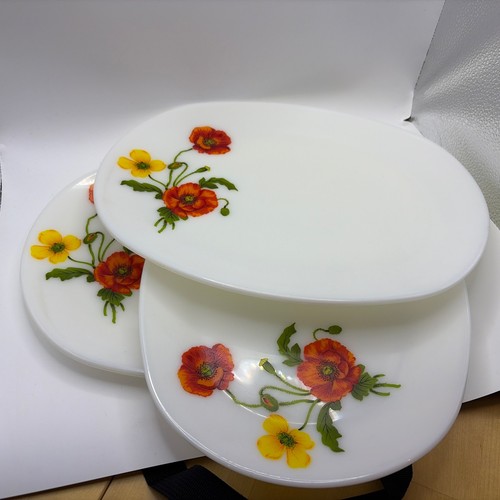 Rare vintage pyrex - poppy, glass