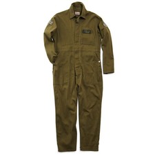 Land Rover Genuine Red Canoe Coverall Automotive Clothing - Olive LKJM188OL