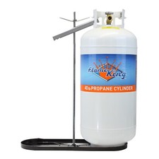 RV Propane Gas Double Bottle