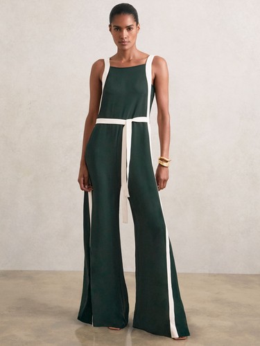 Reiss womens green colour - womens,
