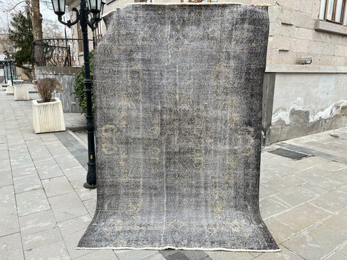 Overdyed 3x8 ft vintage - overdyed,