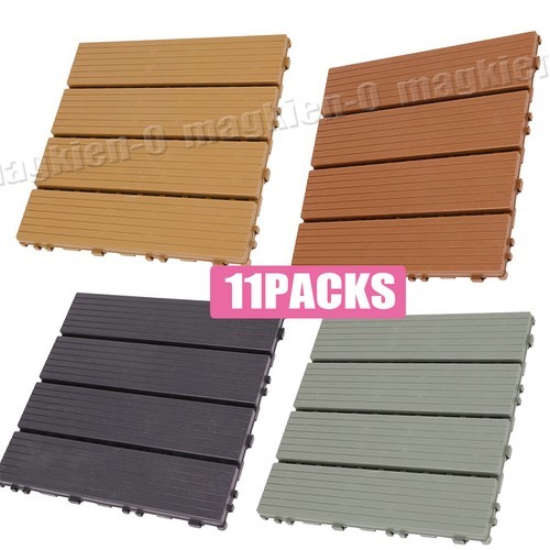 11pcs decking tiles garden - 11pcs,