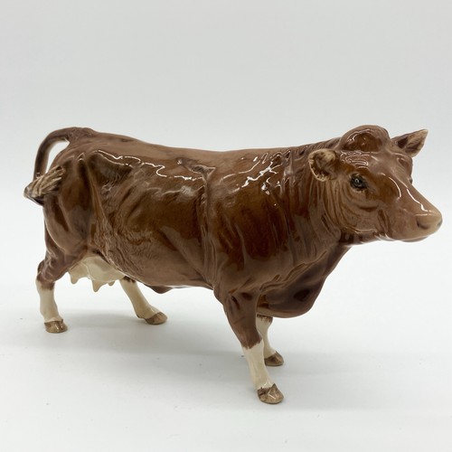 Beswick limousin cow gloss - limousin,