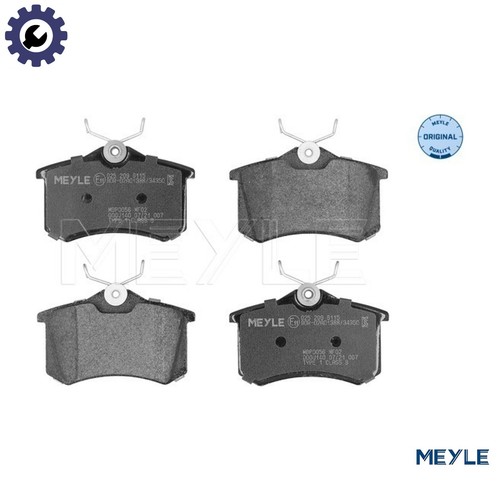Brake pad set - brake, 025