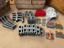 Duplo Train Track, 2 Bridges And Tunnel