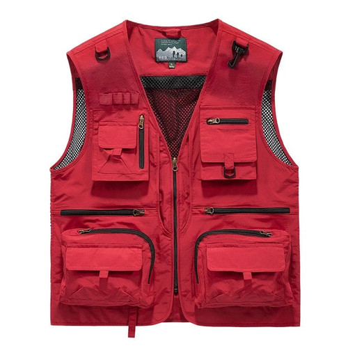 Men fishing vest body warmer - men,