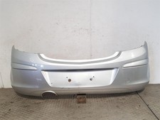2007-2014 MK3 D VAUXHALL CORSA REAR BUMPER SILVER 3 DOOR HATCHBACK