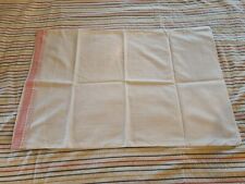 Vintage Retro Floral White Broderie Anglais pillowcases 60s 70s 50s bedding pink
