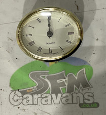 Internal Oval Clock - Caravan