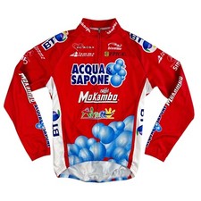 Rare Acqua & Sapone Long Sleeve Cycling Jersey Biemme Mario Cipollini Era 2004