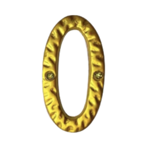 Golden hammered cast - 4",