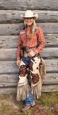 Western chaps natural hair - chaps,