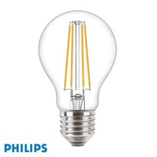 Philips CorePro LED Bulb 7W E27 A60 Warm White Classic Glass 90% Energy Saving