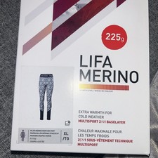 Helly Hansen Women's Lifa Merino Base Layer Leggings Size XL