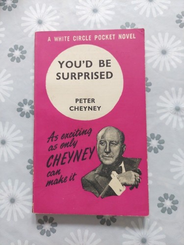 Peter cheyney you be - peter, you'd