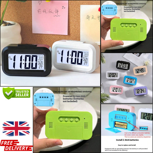 Digital led bedside snooze - led,