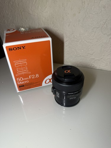 Sony 50mm macro lens - sony,