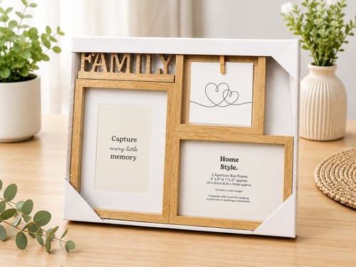 Family aperture wooden photo - 2,