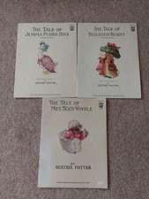 Cross Stitch Beatrix Potter Peter Rabbit Benjamin Bunny Jemima Tiggy-Winkle 552