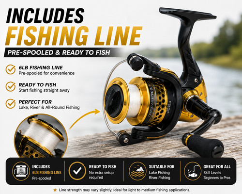 Riverpro 200 spinning fishing - riverpro,