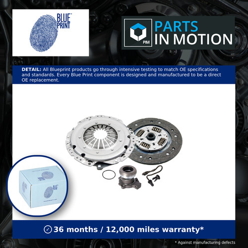 Clutch kit 3pc - clutch,