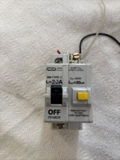 MEM 20 amp MCB Type 30ma Rcbo