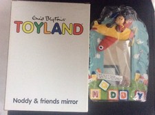 Rare Noddy & Friends Mirror Enid Blytons Toyland in Plane Aeroplane BNIB 