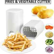 French Fry Cutter Dicer Potato Chips Chipper Vegetable Chopper Easy Fries Maker