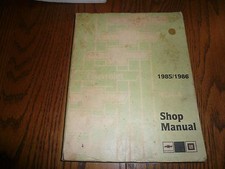 1985 1986 Chevrolet Nova Shop