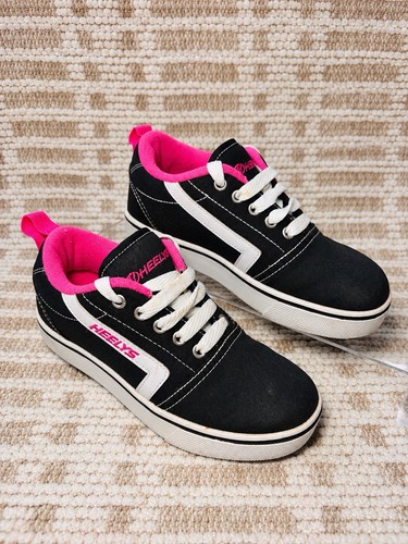 Heelys black pink roller - heelys,