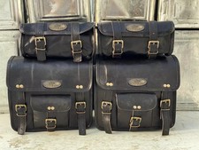 Leather Motorcycle Saddle