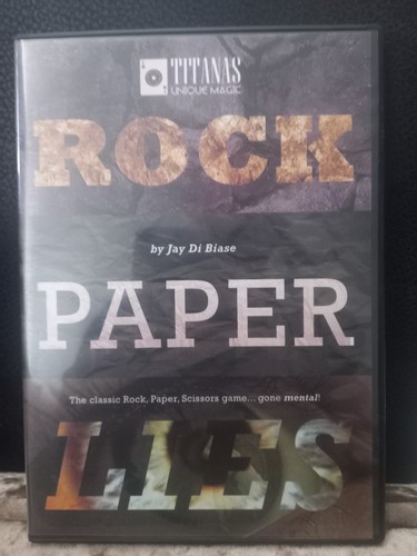 Rock paper lies - paper,