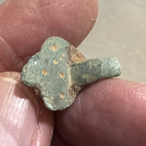 Saxon bronze brooch - saxon, fragment