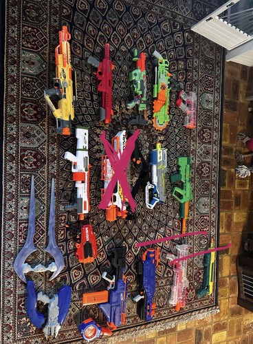 Nerf collector blowout lot - nerf,