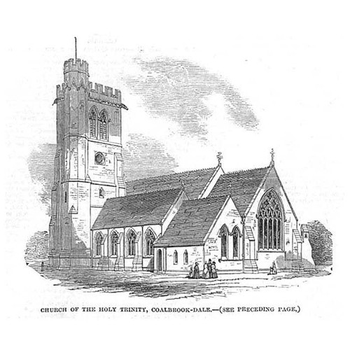 Coalbrookdale shrops church - coalbrookdale,