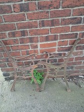 Bench Ends Cast Iron Heavy