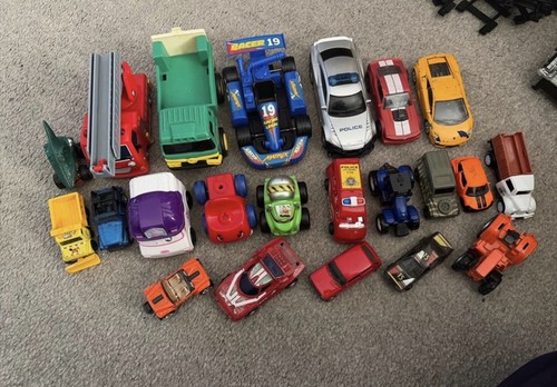 Toy car job - car, lot