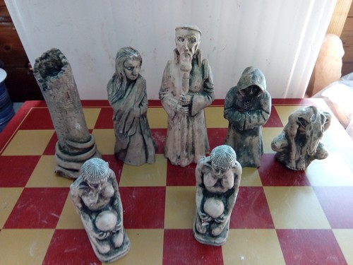 Chess set molds - , sorcerer