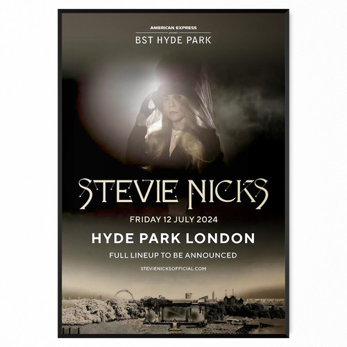 Stevie nicks concert - concert, poster